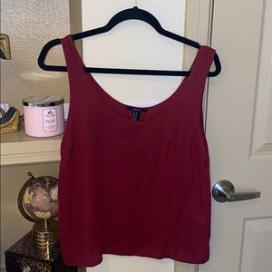Maroon tank